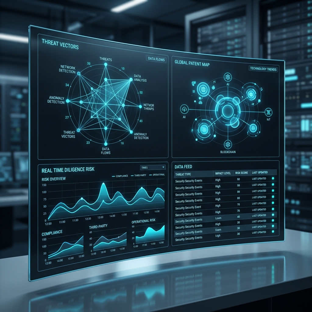 FounderFire diligence visualization dashboard